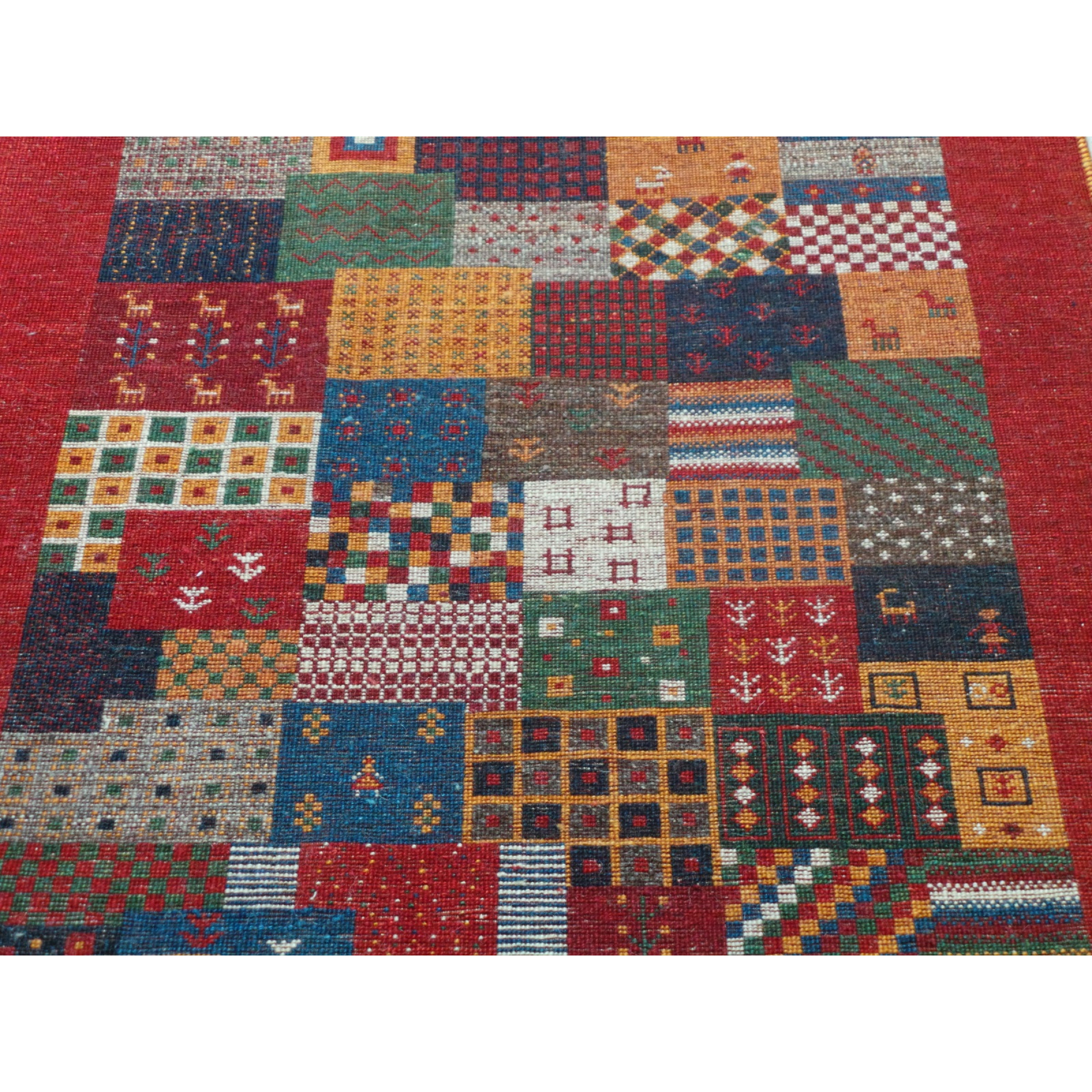 Persian Wool Gabbeh Rug PRG186 Persis Crafts